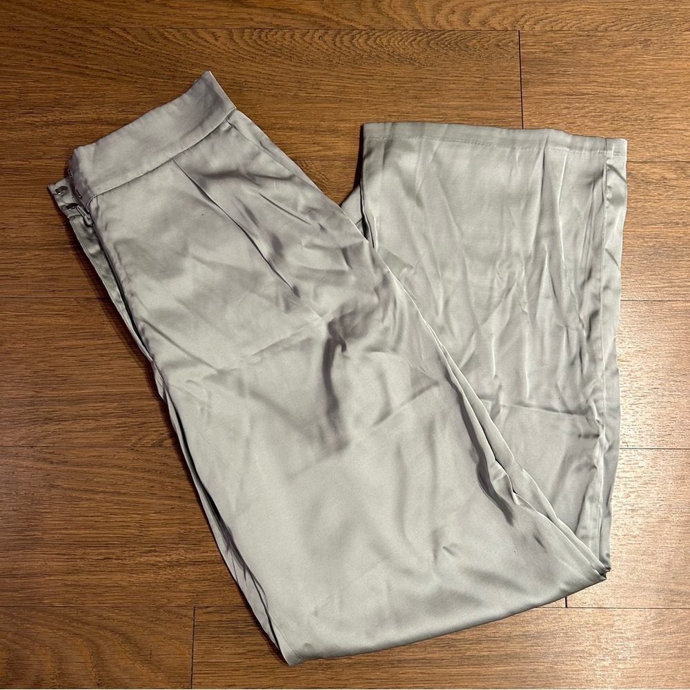 Satin trousers- Abercrombie and fitch